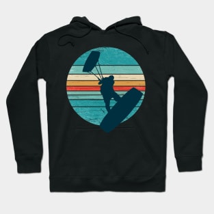 Kitesurfing Quote Vintage Colors Look Hoodie